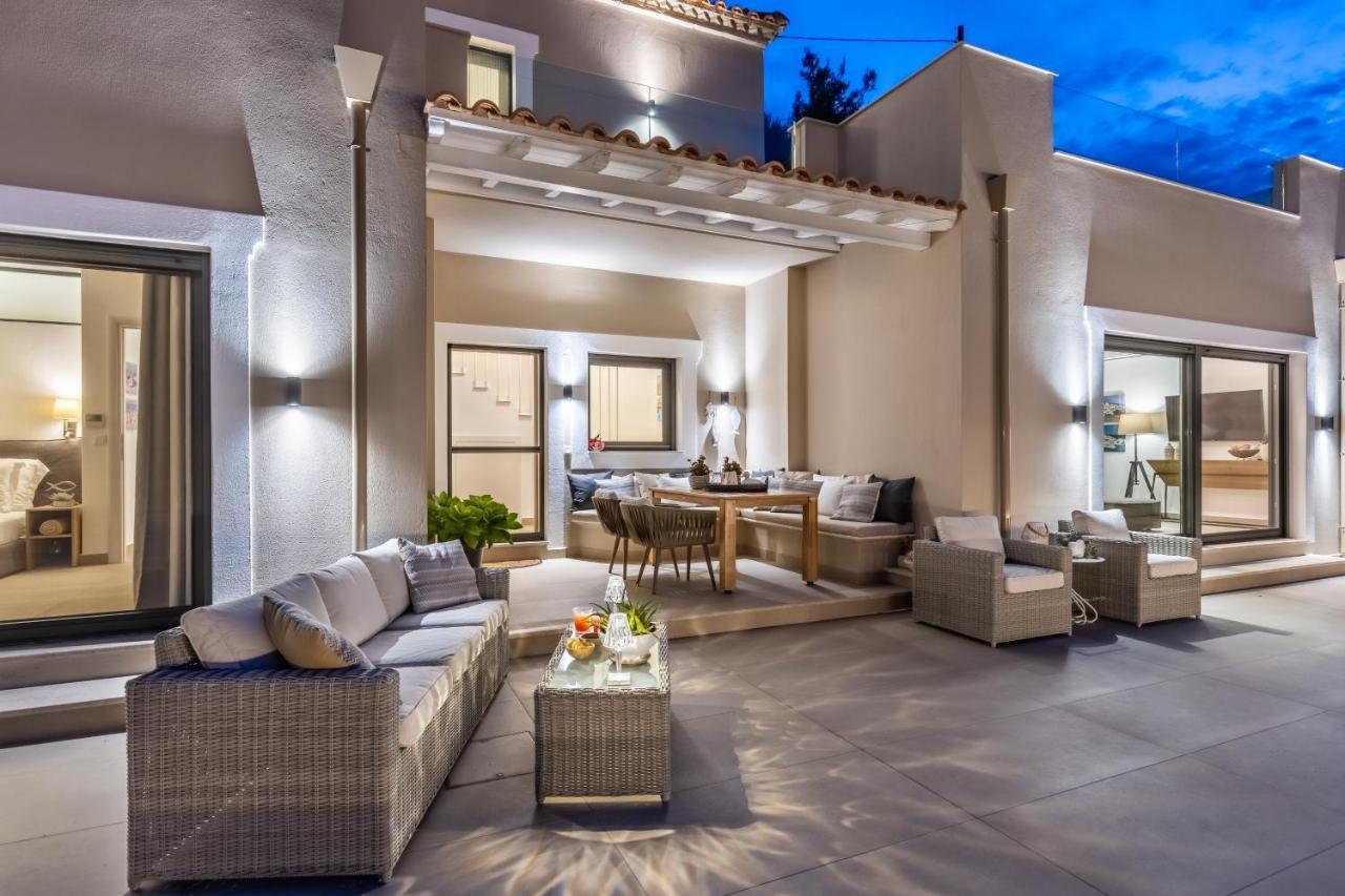 Villa Politimi Luxury Retreat สโกเปลอสทาวน์ ภายนอก รูปภาพ