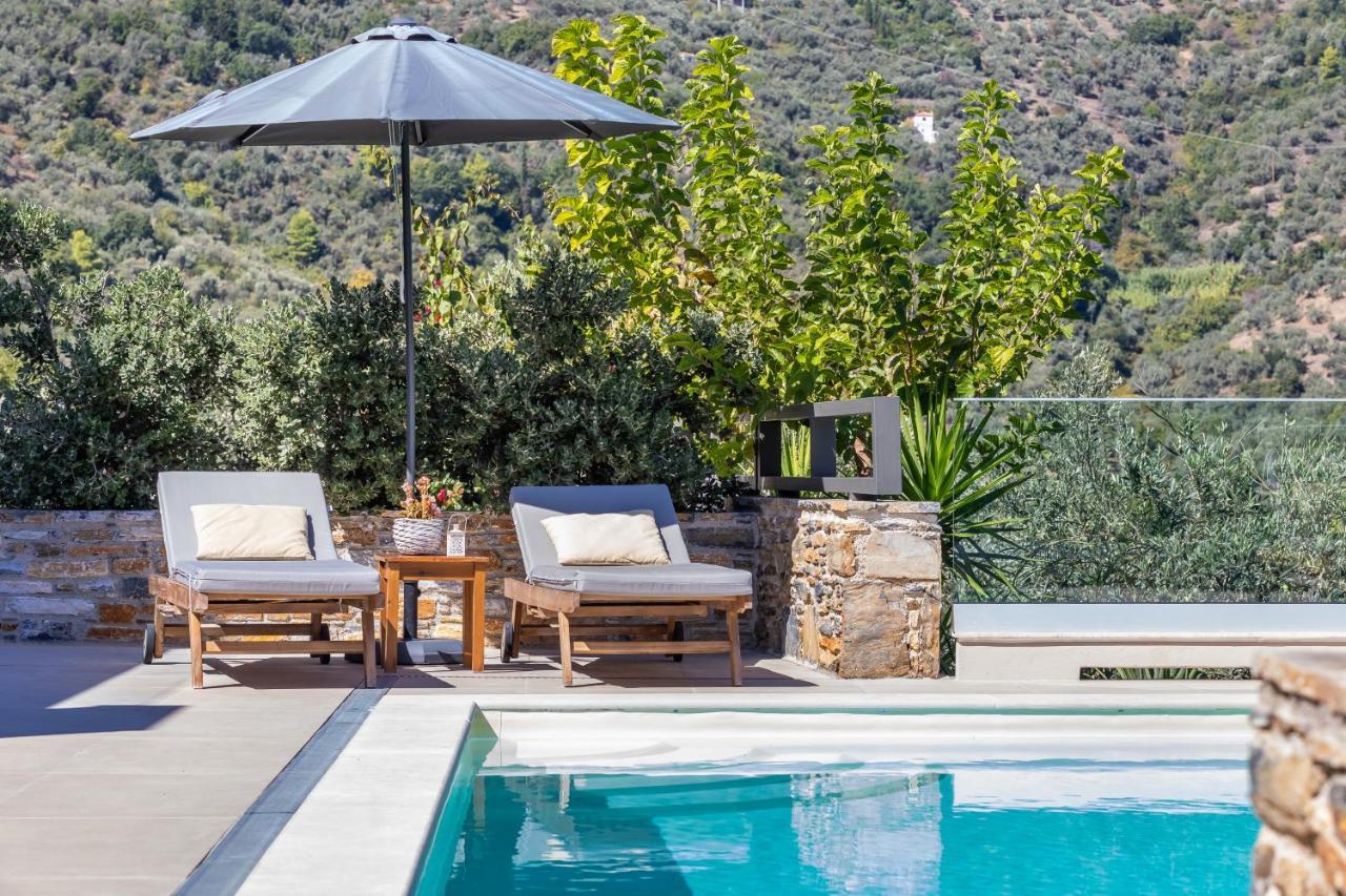 Villa Politimi Luxury Retreat สโกเปลอสทาวน์ ภายนอก รูปภาพ