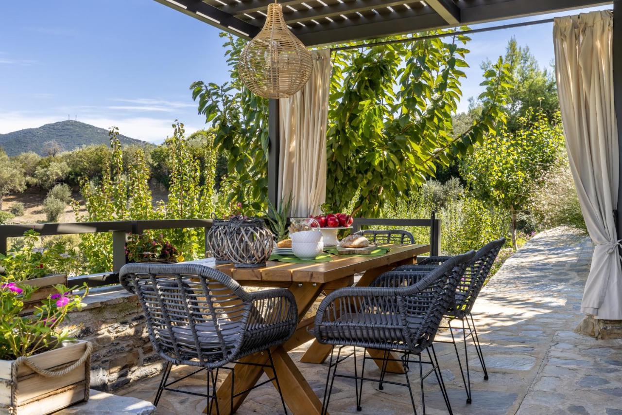 Villa Politimi Luxury Retreat สโกเปลอสทาวน์ ภายนอก รูปภาพ