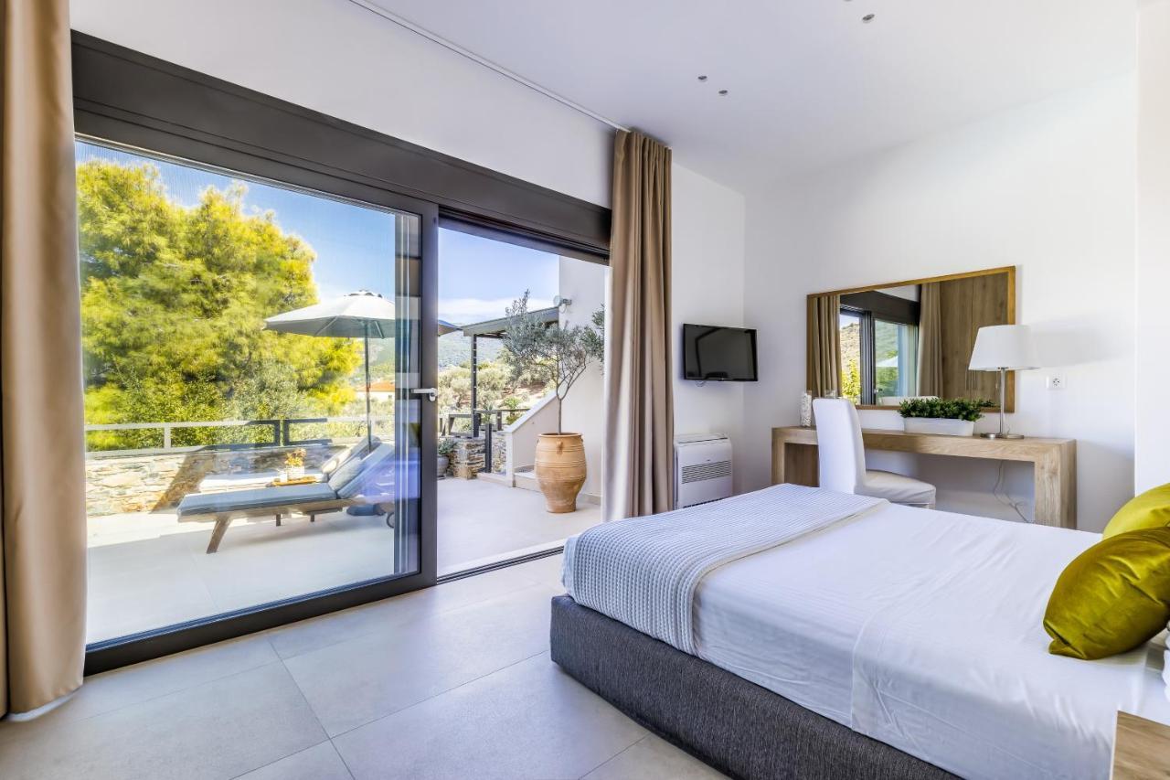 Villa Politimi Luxury Retreat สโกเปลอสทาวน์ ภายนอก รูปภาพ