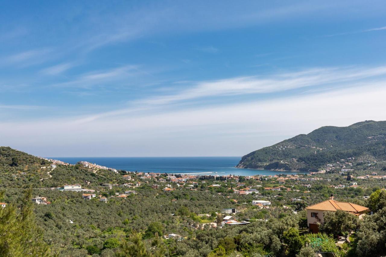 Villa Politimi Luxury Retreat สโกเปลอสทาวน์ ภายนอก รูปภาพ